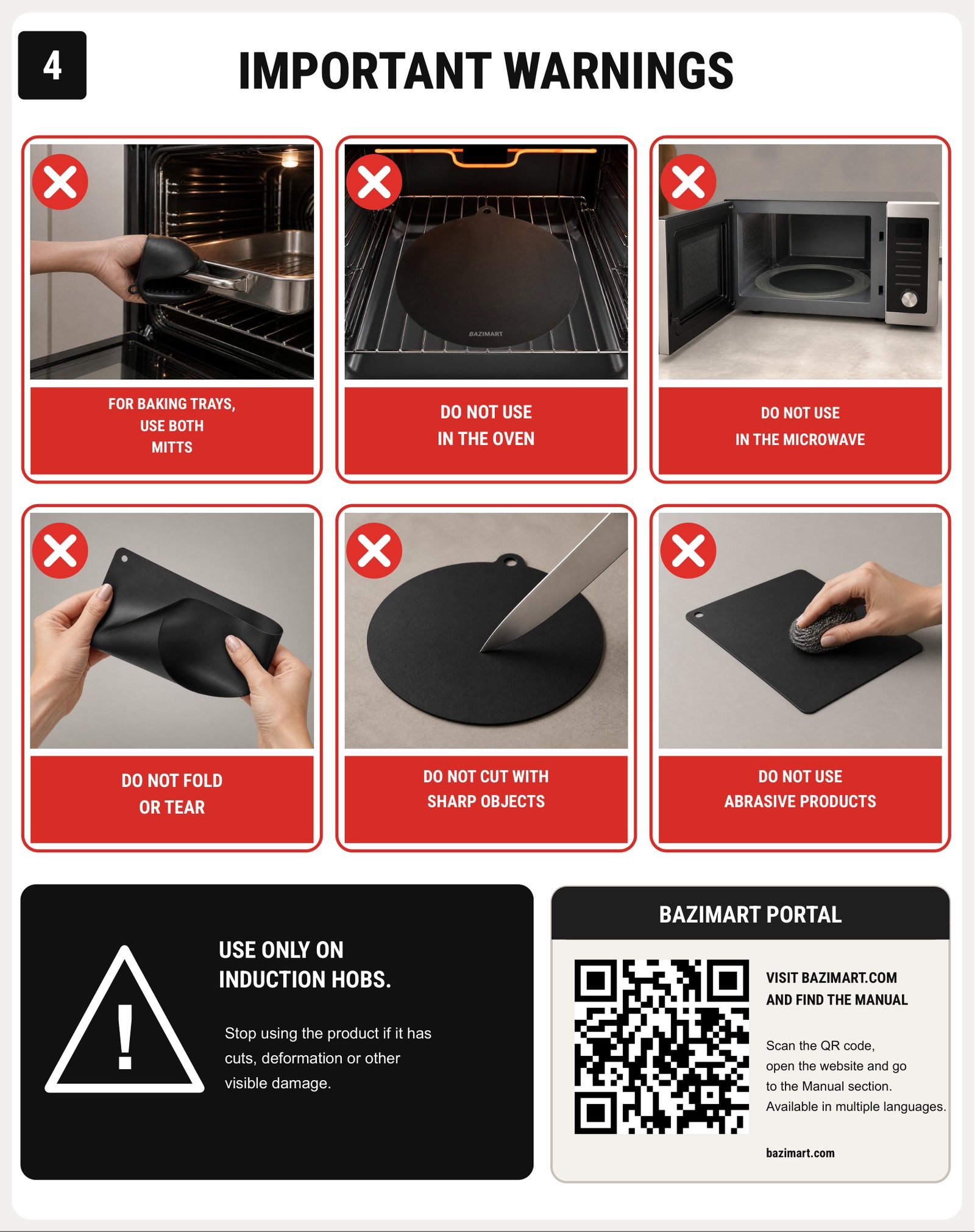 BAZIMART manual, page 4